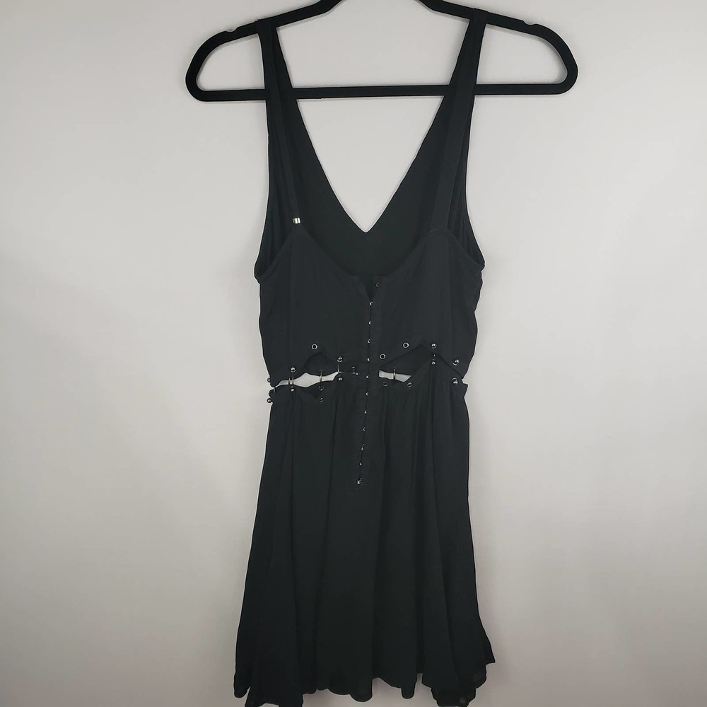 Topshop barbell hardware mini dress size 4 - Picture 4 of 10
